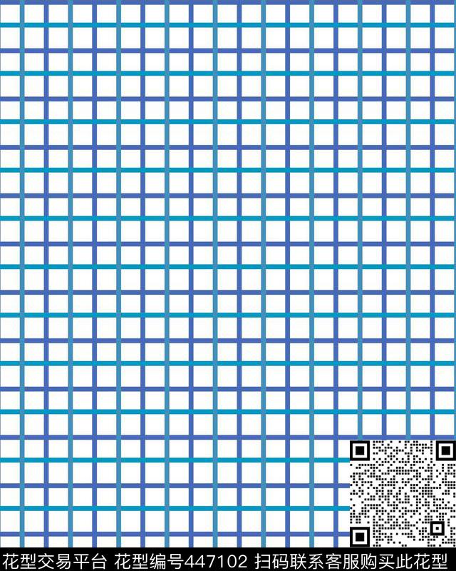 男士格子简约传统印花华亿平台下载（图片编号: 447102） - 瓦栏（Walan）