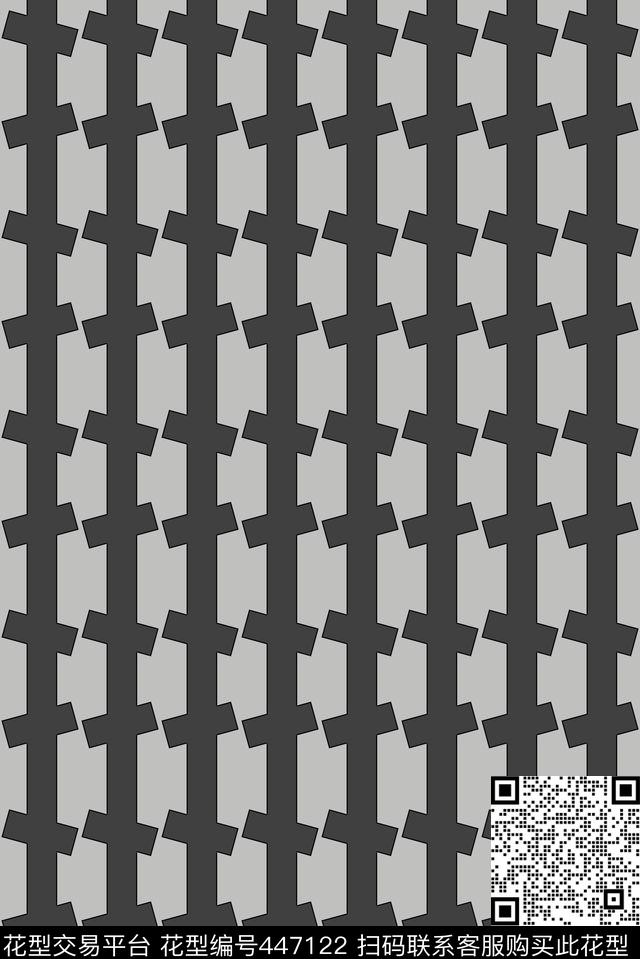 简约时尚几何绳结潮流潮款传统印花华亿平台下载（图片编号: 447122） - 瓦栏（Walan）