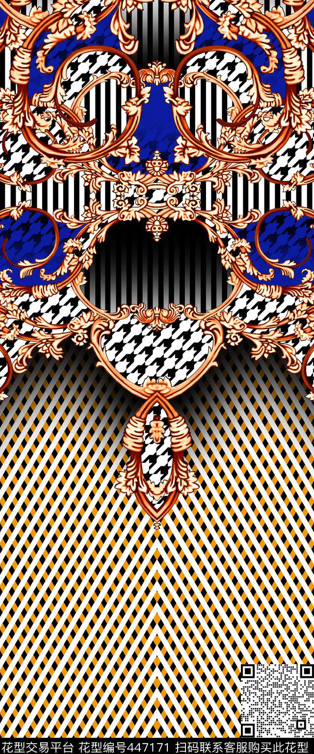 定位对称民族数码印花华亿平台下载（图片编号: 447171） - 瓦栏（Walan）