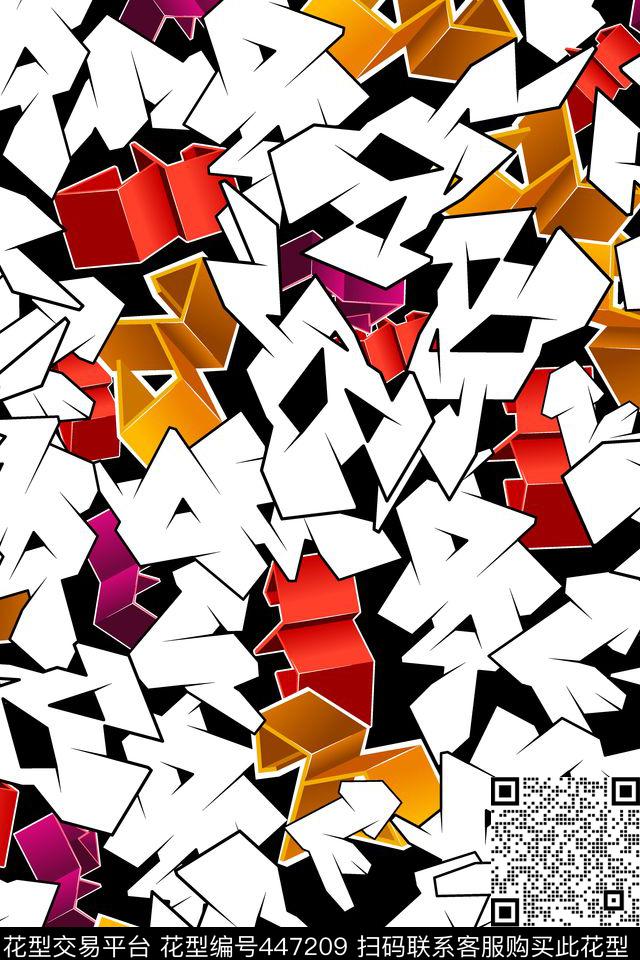 卡通漫画时尚传统印花华亿平台下载（图片编号: 447209） - 瓦栏（Walan）