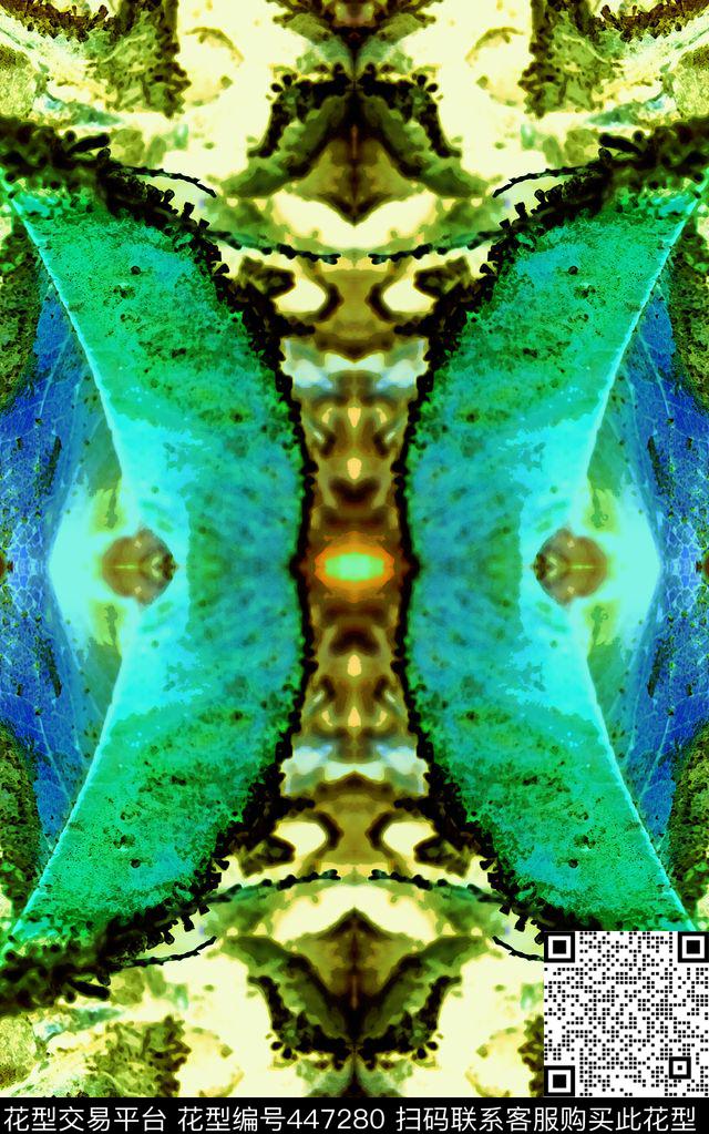 定位花萼月牙数码印花华亿平台下载（图片编号: 447280） - 瓦栏（Walan）