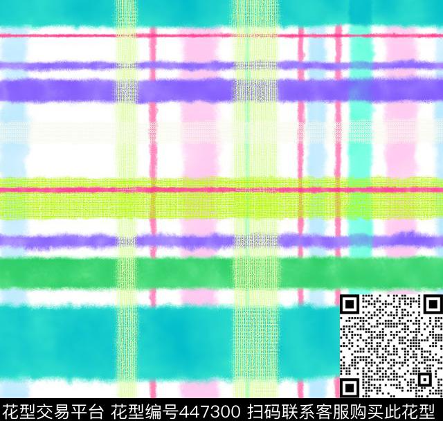 时尚七彩虹渲染条子彩虹传统印花华亿平台下载（图片编号: 447300） - 瓦栏（Walan）