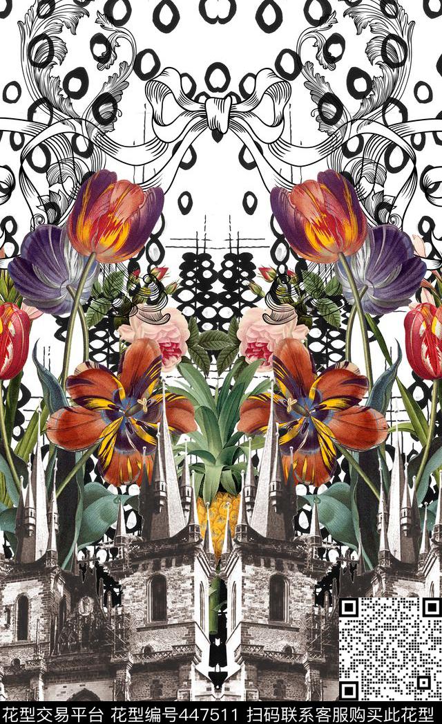 豹纹点波点定位数码印花华亿平台下载（图片编号: 447511） - 瓦栏（Walan）