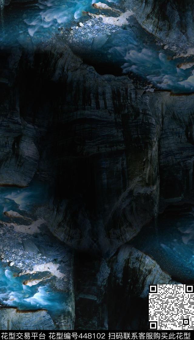 Moncler潮流抽象数码印花华亿平台下载（图片编号: 448102） - 瓦栏（Walan）