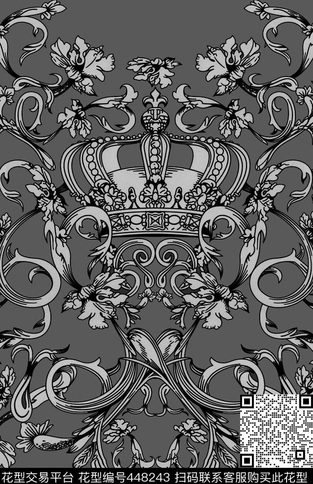 定位杜嘉班纳D&G复古花纹数码印花华亿平台下载（图片编号: 448243） - 瓦栏（Walan）