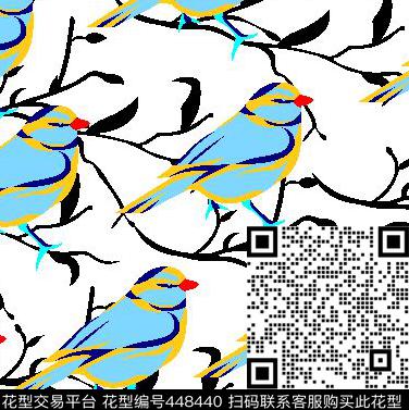 和平鸽千鸟图时尚传统印花华亿平台下载（图片编号: 448440） - 瓦栏（Walan）