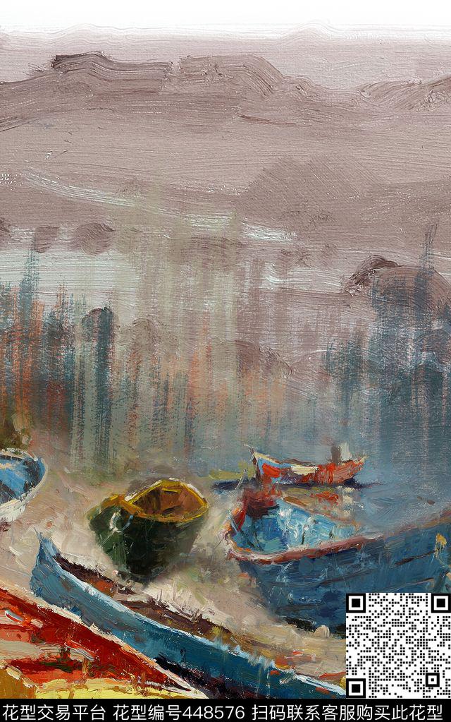 抽象定位华亿平台男装T恤衬衣数码印花华亿平台下载（图片编号: 448576） - 瓦栏（Walan）