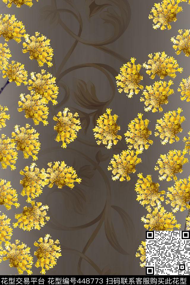 复古服装家居数码印花华亿平台下载（图片编号: 448773） - 瓦栏（Walan）