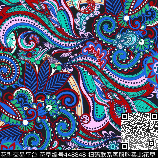 大牌复古高端传统印花华亿平台下载（图片编号: 448848） - 瓦栏（Walan）