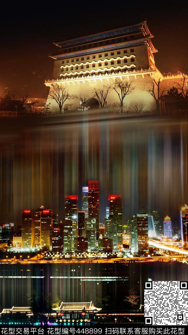 北京城楼古城数码印花华亿平台下载（图片编号: 448899） - 瓦栏（Walan）
