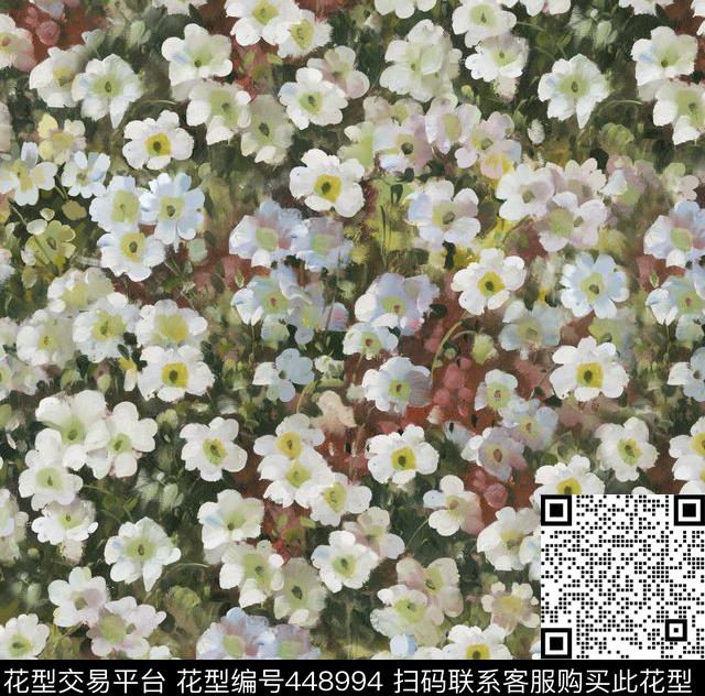 温馨服装油画数码印花华亿平台下载（图片编号: 448994） - 瓦栏（Walan）