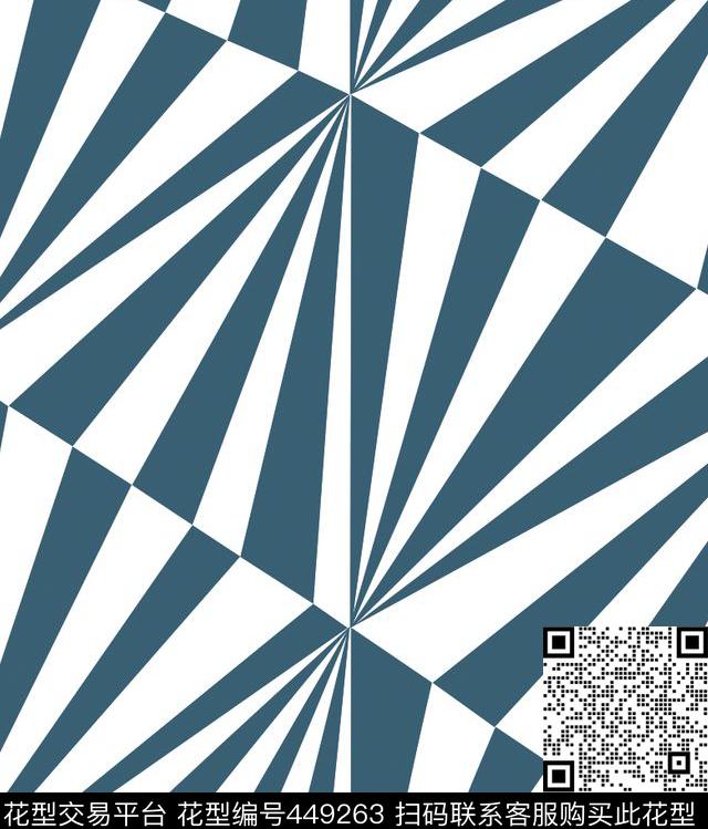 几何图案三角块三角形传统印花华亿平台下载（图片编号: 449263） - 瓦栏（Walan）