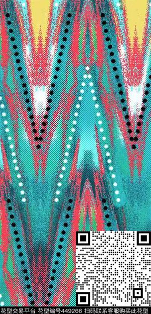 复古几何精美传统印花华亿平台下载（图片编号: 449266） - 瓦栏（Walan）