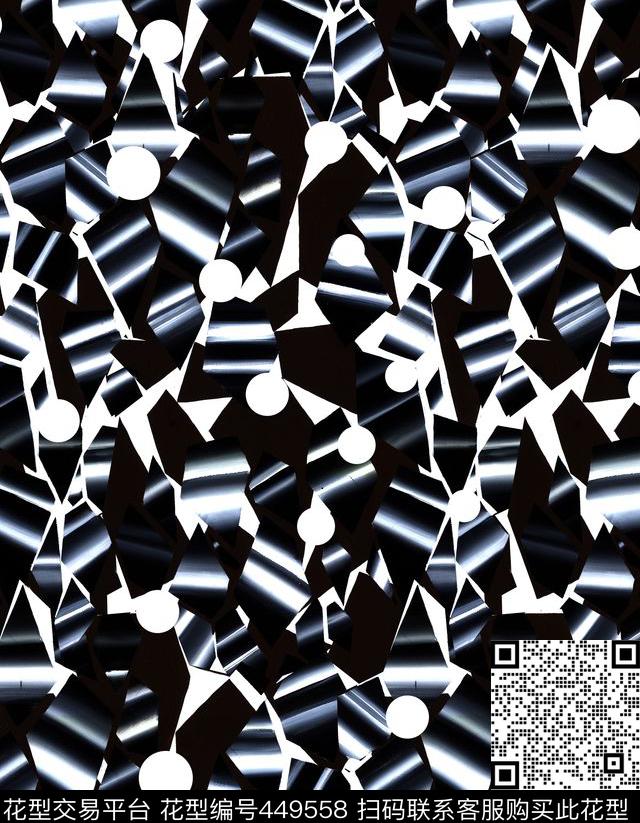 暗色调几何渐变男装外套羽绒服传统印花华亿平台下载（图片编号: 449558） - 瓦栏（Walan）