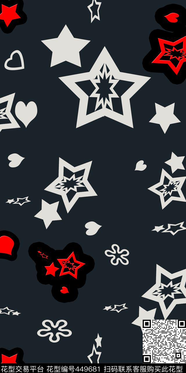 时尚数码印花数码印花华亿平台下载（图片编号: 449681） - 瓦栏（Walan）