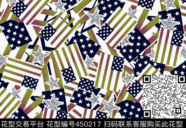 男女装国旗花五角星传统印花华亿平台下载（图片编号: 450217） - 瓦栏（Walan）