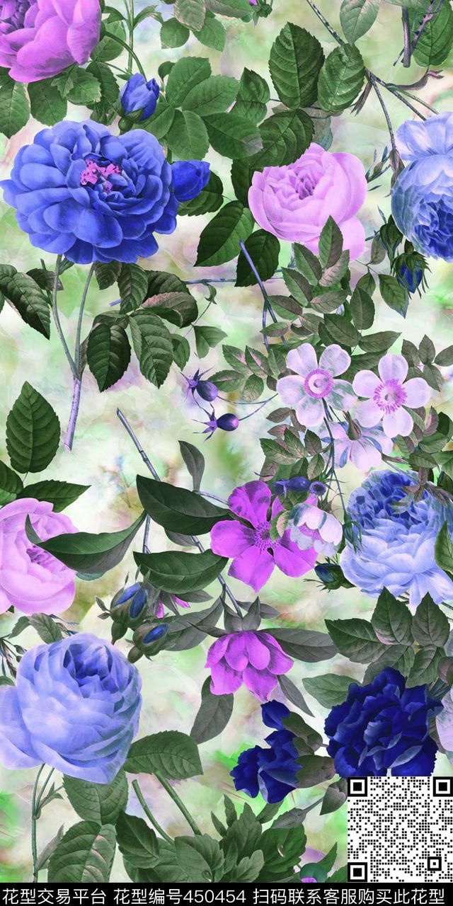 花卉茶花2015数码印花华亿平台下载（图片编号: 450454） - 瓦栏（Walan）