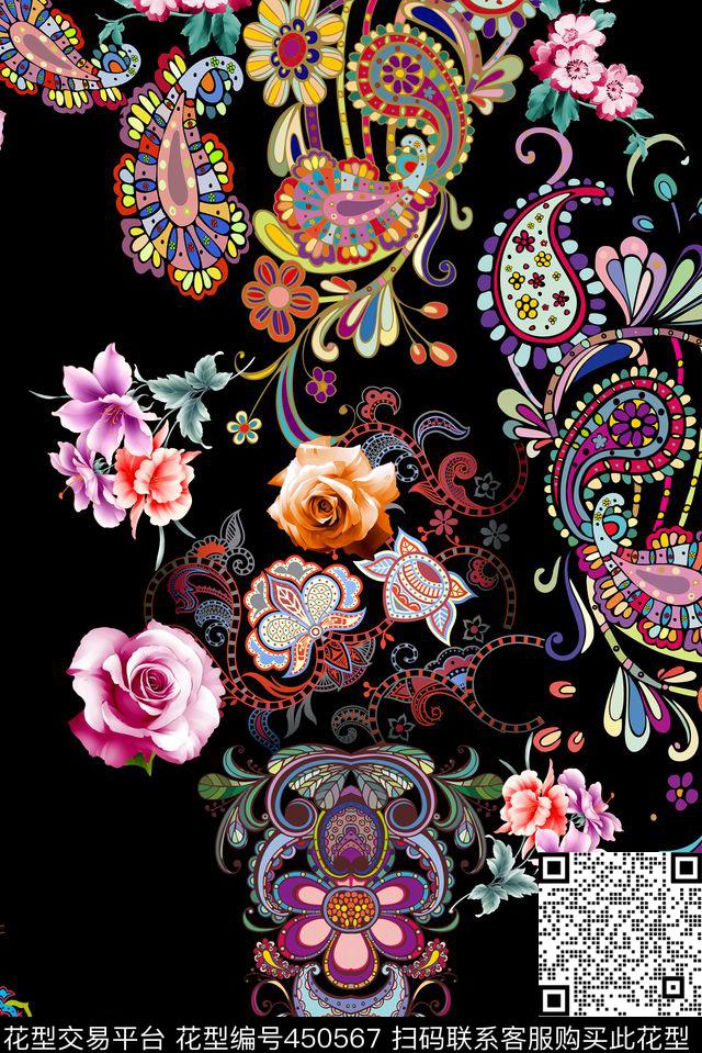 定位花下载专区数码印花华亿平台下载（图片编号: 450567） - 瓦栏（Walan）