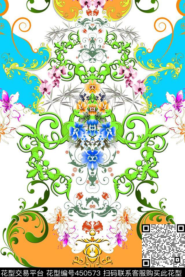 定位花下载专区数码印花华亿平台下载（图片编号: 450573） - 瓦栏（Walan）