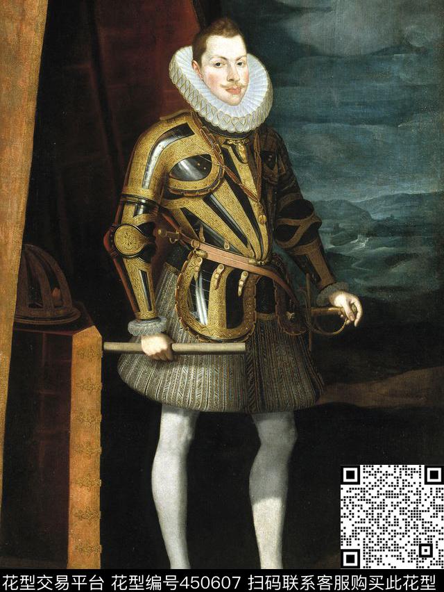 潮流复古抽象数码印花华亿平台下载（图片编号: 450607） - 瓦栏（Walan）