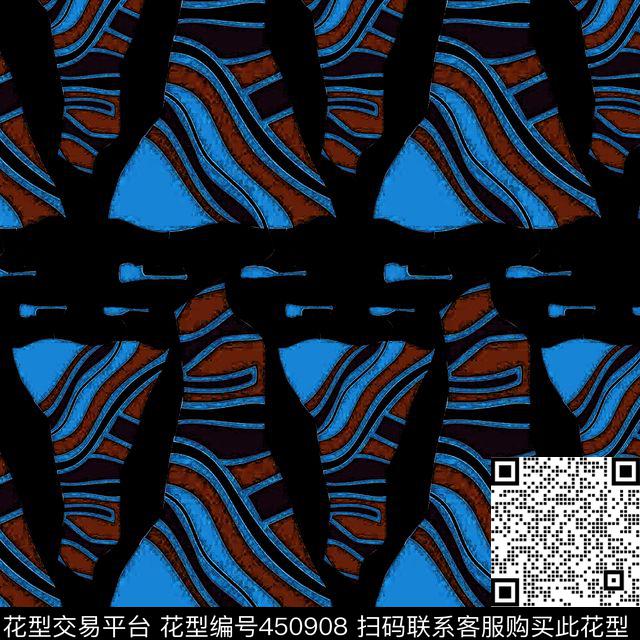 抽象埃及民族传统印花华亿平台下载（图片编号: 450908） - 瓦栏（Walan）