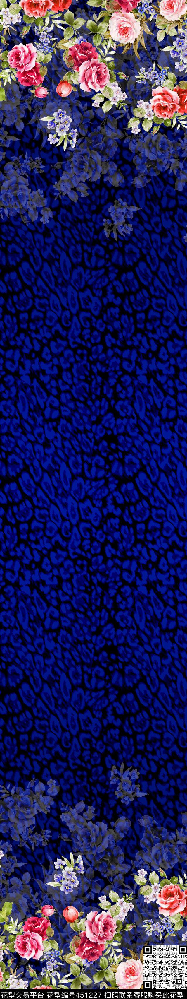 传统印花花卉动物纹花卉传统印花华亿平台下载（图片编号: 451227） - 瓦栏（Walan）