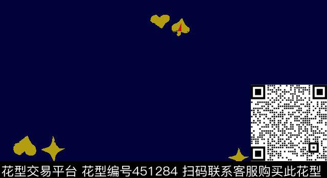 男装华亿平台清新扑克符号传统印花华亿平台下载（图片编号: 451284） - 瓦栏（Walan）