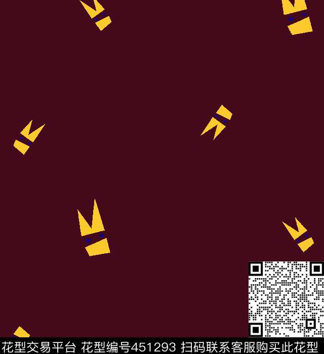 男装衬衫外套几何忍者头像传统印花华亿平台下载（图片编号: 451293） - 瓦栏（Walan）