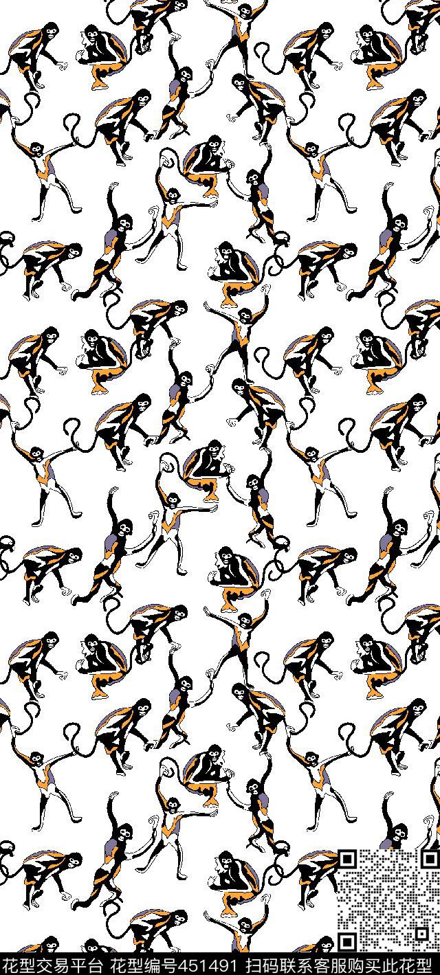 休闲清新分色传统印花华亿平台下载（图片编号: 451491） - 瓦栏（Walan）