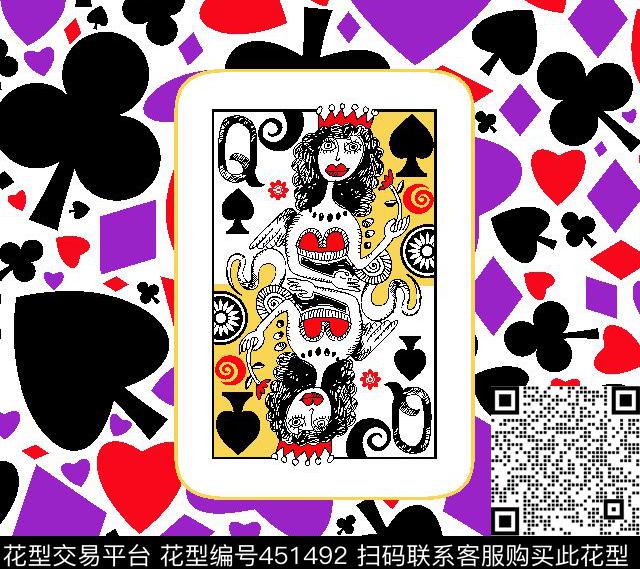 休闲清新分色传统印花华亿平台下载（图片编号: 451492） - 瓦栏（Walan）