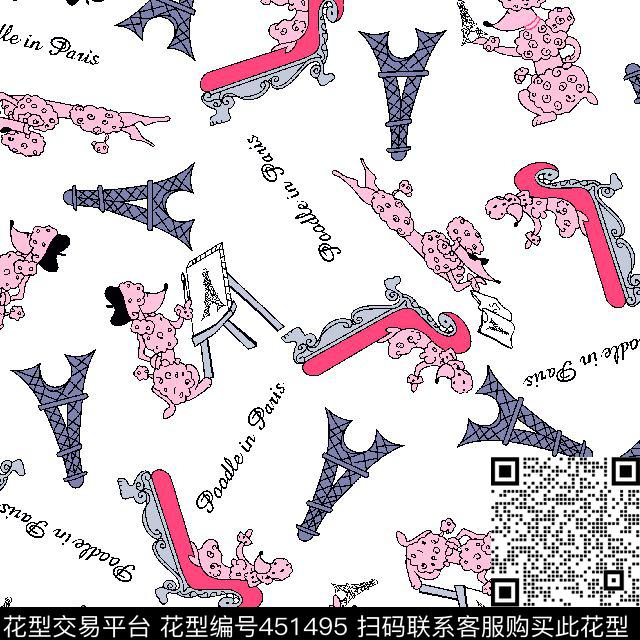 分色清新休闲传统印花华亿平台下载（图片编号: 451495） - 瓦栏（Walan）