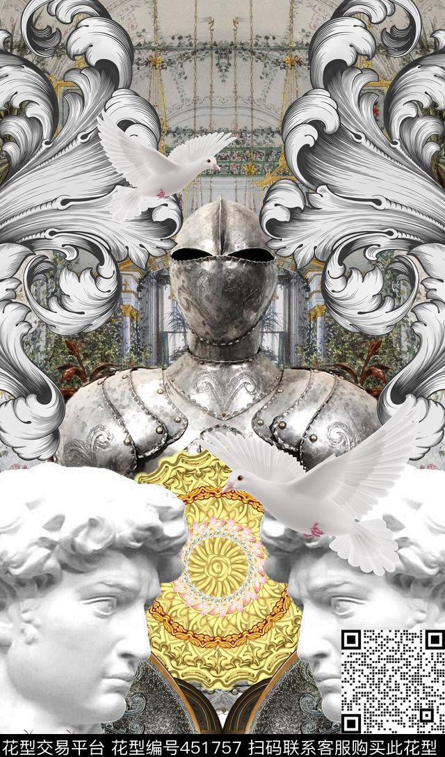 大卫大卫石膏定位数码印花华亿平台下载（图片编号: 451757） - 瓦栏（Walan）