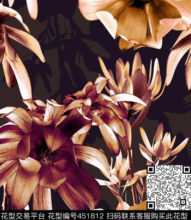 2016早春maxmara花卉数码印花华亿平台下载（图片编号: 451812） - 瓦栏（Walan）