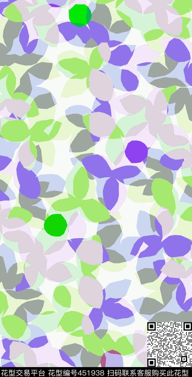 简笔简约花卉传统印花华亿平台下载（图片编号: 451938） - 瓦栏（Walan）