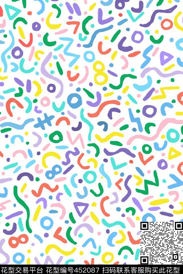 时尚潮牌可爱传统印花华亿平台下载（图片编号: 452087） - 瓦栏（Walan）