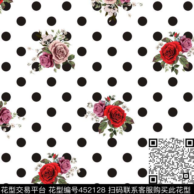 女装衬衣连衣裙雪纺印花几何碎花小碎花大花方块衬衫印花简单时尚大牌潮流印花女装印花传统印花T恤印花玫瑰花女装波点印花数码印花华亿平台下载（图片编号: 452128） - 瓦栏（Walan）