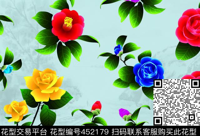 复古旗袍传统印花华亿平台下载（图片编号: 452179） - 瓦栏（Walan）