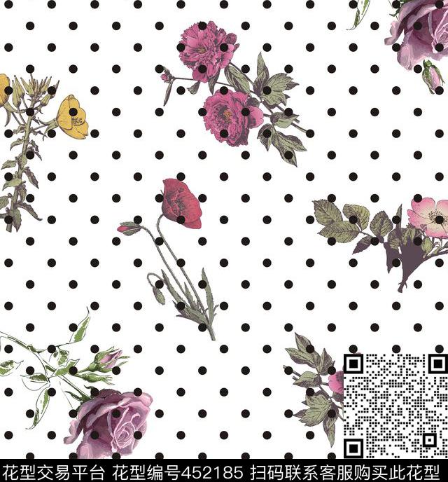 女装衬衣连衣裙雪纺印花几何碎花小碎花大花方块衬衫印花简单时尚大牌潮流印花女装印花传统印花T恤印花玫瑰花女装波点印花数码印花华亿平台下载（图片编号: 452185） - 瓦栏（Walan）