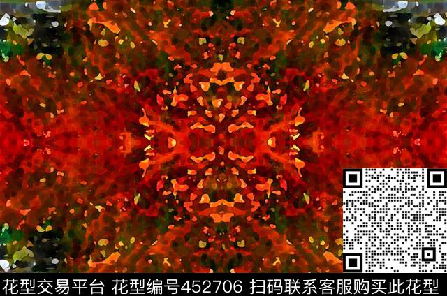 潮流时尚经典数码印花华亿平台下载（图片编号: 452706） - 瓦栏（Walan）