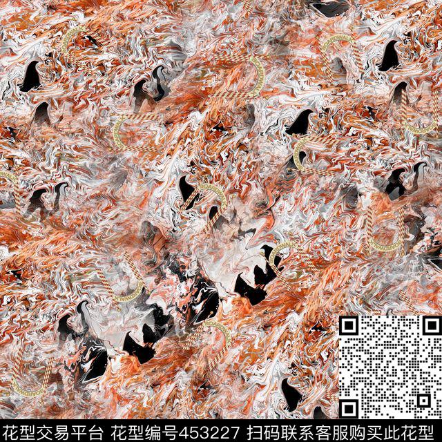 时尚大牌英文字母肌理数码印花华亿平台下载（图片编号: 453227） - 瓦栏（Walan）