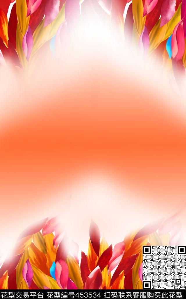 数码定位抽象几何围巾数码印花华亿平台下载（图片编号: 453534） - 瓦栏（Walan）