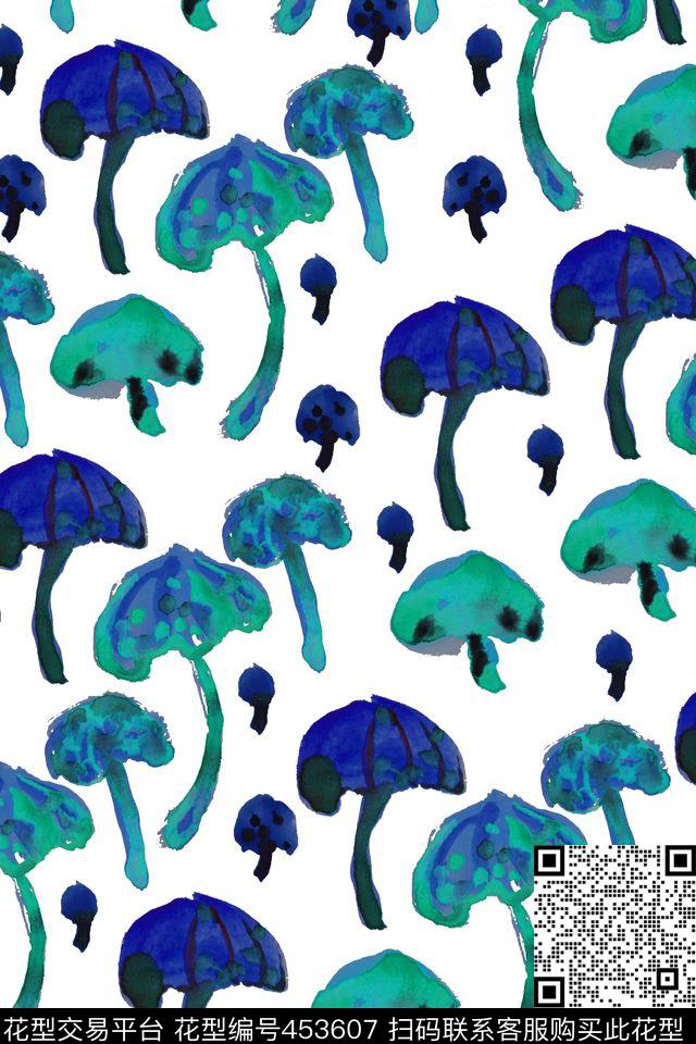 手绘高端大牌数码印花华亿平台下载（图片编号: 453607） - 瓦栏（Walan）