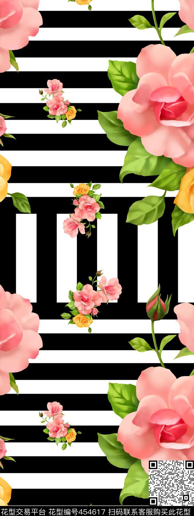 不规律条纹布匹印花高贵优雅数码印花华亿平台下载（图片编号: 454617） - 瓦栏（Walan）