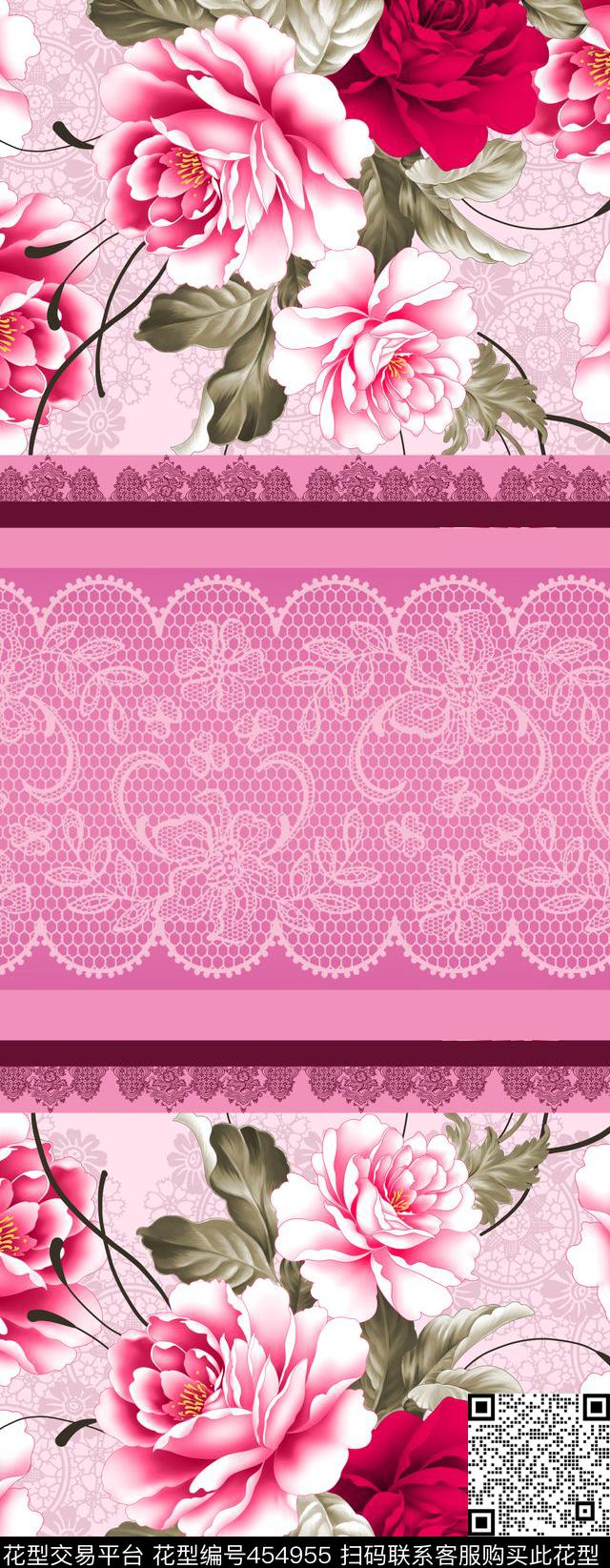 古典花卉蕾丝长巾华亿平台F-S丝巾方巾华亿平台传统印花华亿平台下载（图片编号: 454955） - 瓦栏（Walan）