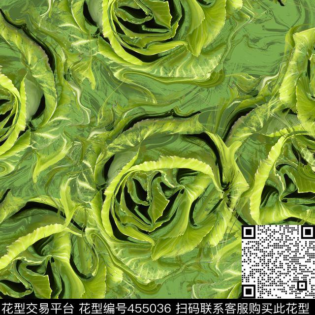 复古花朵男装华亿平台数码印花华亿平台下载（图片编号: 455036） - 瓦栏（Walan）