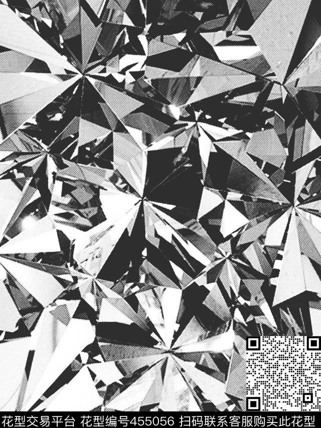 金属立体男版传统印花华亿平台下载（图片编号: 455056） - 瓦栏（Walan）