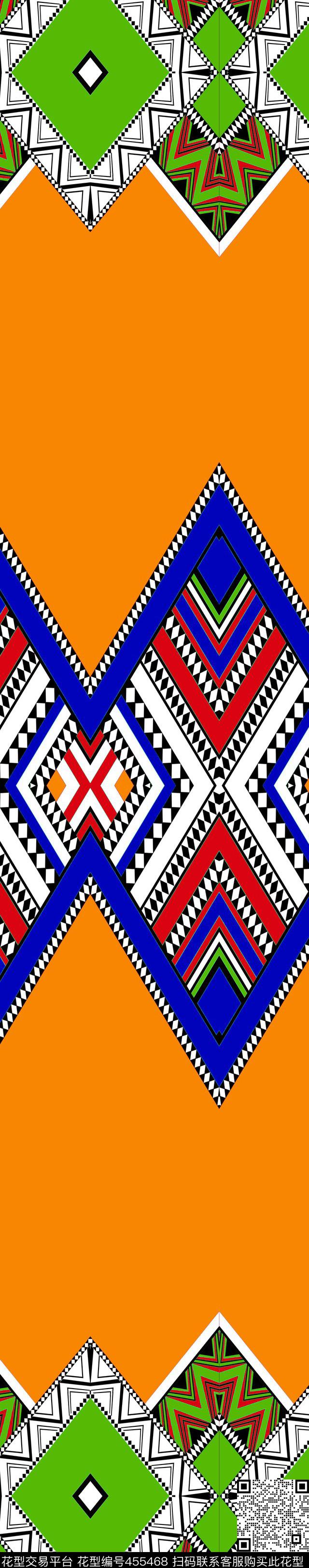 传统印花几何方形几何传统印花华亿平台下载（图片编号: 455468） - 瓦栏（Walan）