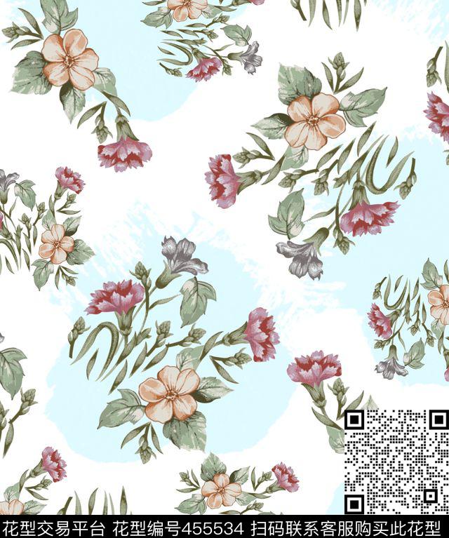 休闲花卉沙发传统印花华亿平台下载（图片编号: 455534） - 瓦栏（Walan）
