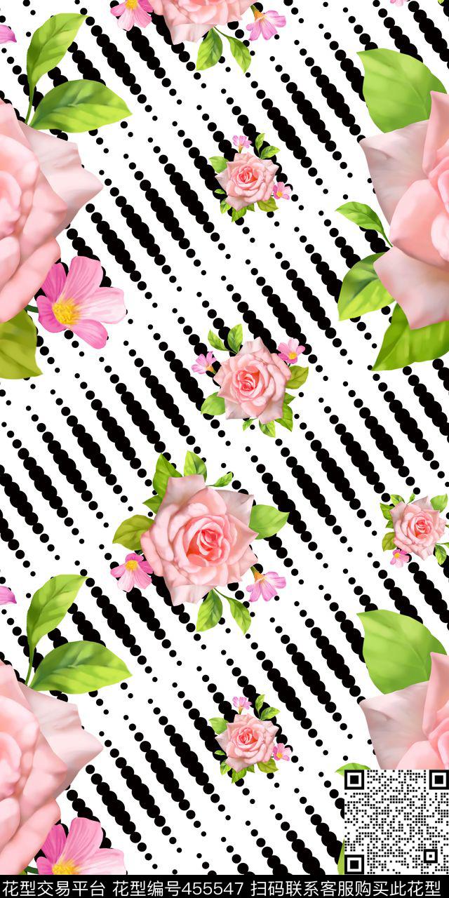 布匹印花服装高贵优雅大气数码印花华亿平台下载（图片编号: 455547） - 瓦栏（Walan）