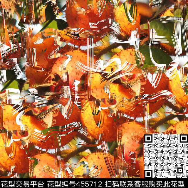 抽象男装华亿平台水果数码印花华亿平台下载（图片编号: 455712） - 瓦栏（Walan）